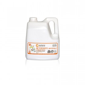 Solara Detergente Universale per tutte le superfici senza profumo 4 litri Tanica Bioplastica