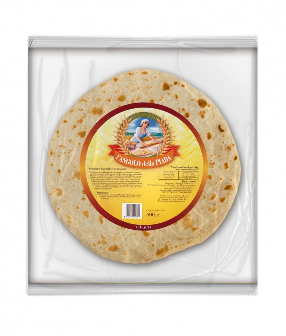 Piadina spessa allo strutto - 600 gr Piadina spessa allo strutto - 600 gr