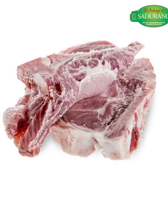 Braciole di coppa di suino bio con osso
