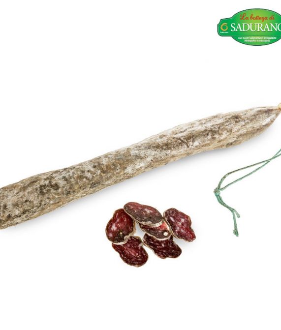 Salame bovino bio stagionato affettato Salame bovino bio stagionato affettato