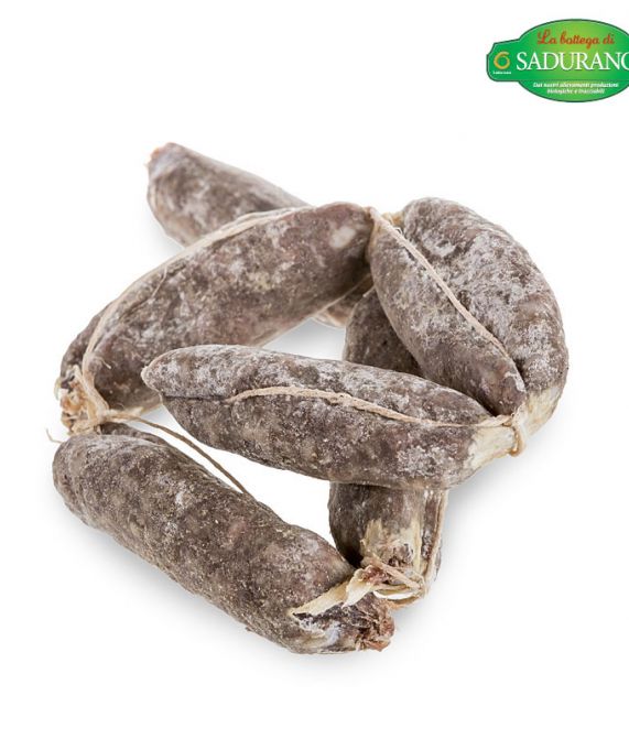 Salsiccia casareccia stagionata di suino bio
