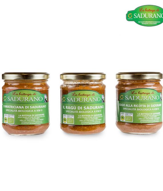 Il ragu' di Sadurano bio - conf. 180 g