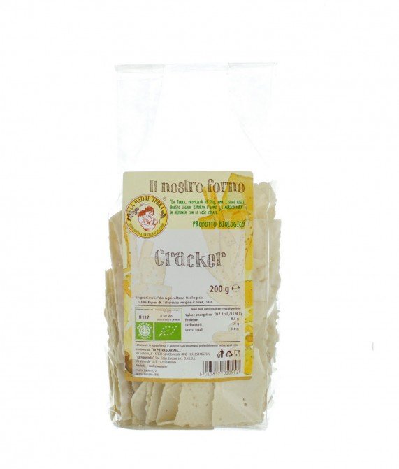 Cracker biologici - 200 gr Cracker biologici - 200 gr