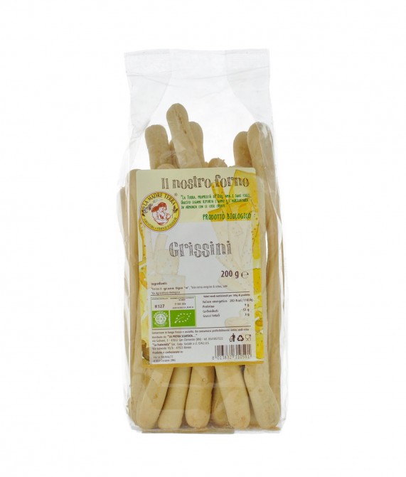 Grissini biologici - 200 gr
