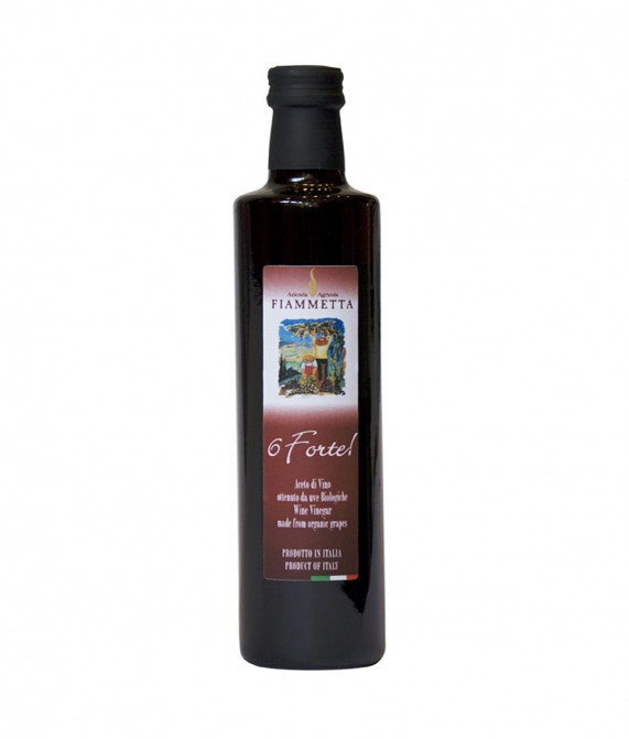Aceto di vino rosso biologico 6 Forte!